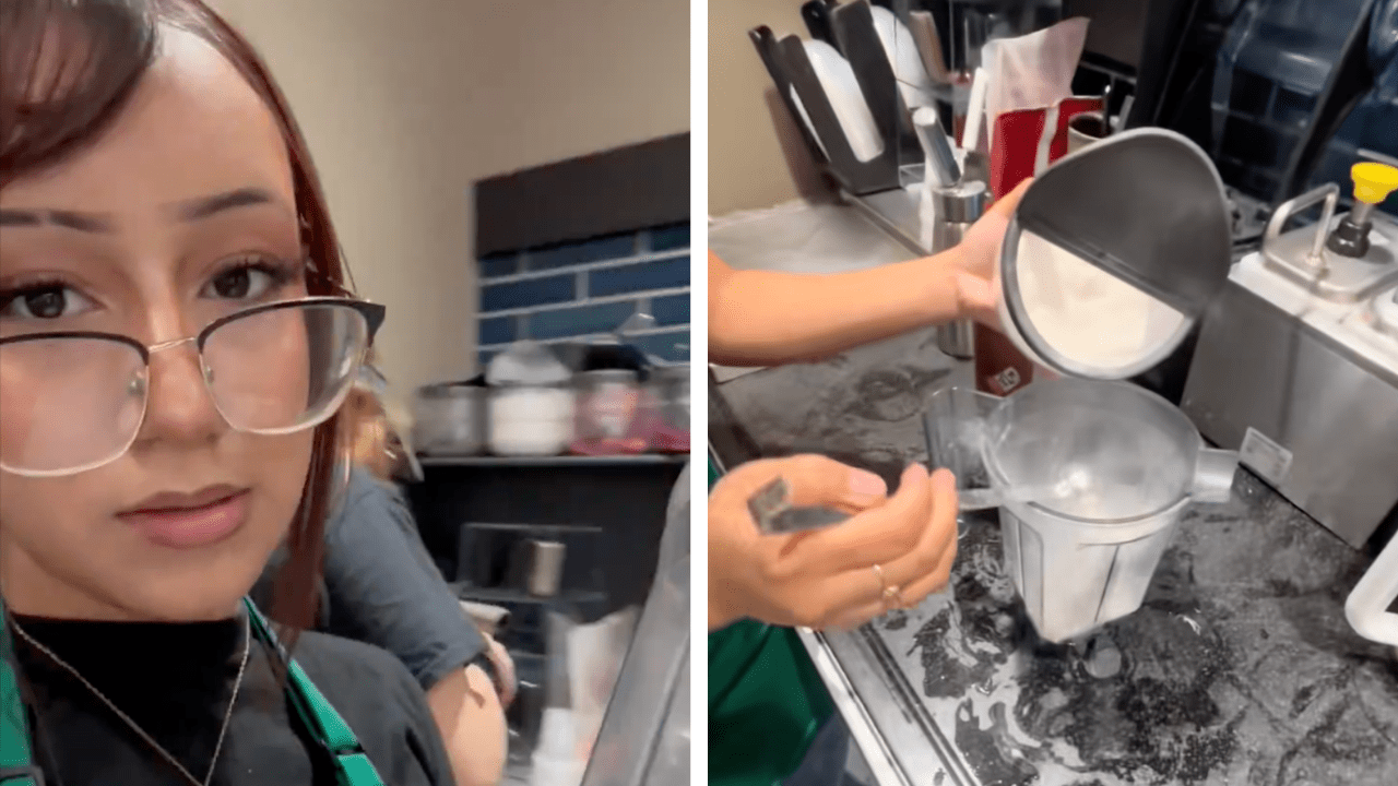 Starbucks employees warned customers about what's in their drinks after testing out the blending powder.