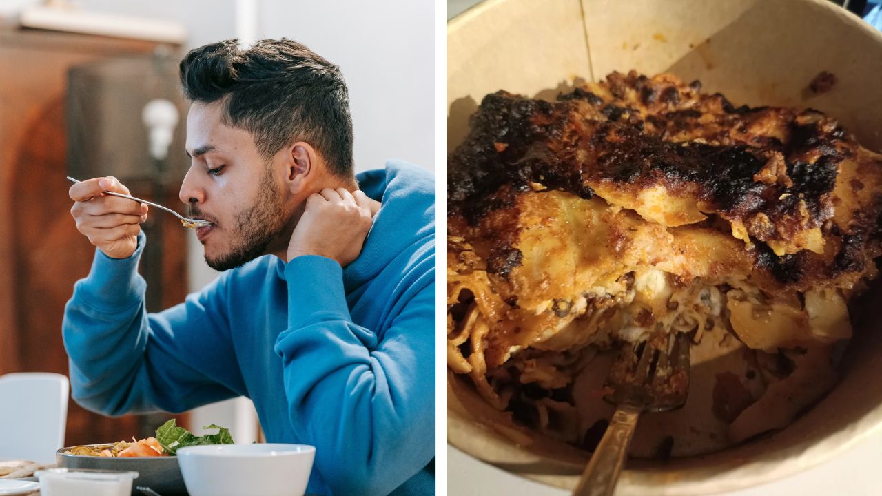 The user unknowingly ate beef and prompted comments about respecting dietary traditions.