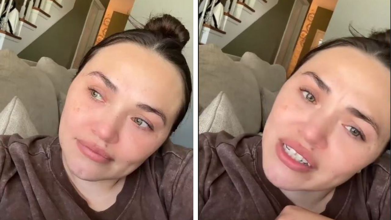 Marine veteran's widow shares video about daughter's guilt following father's death