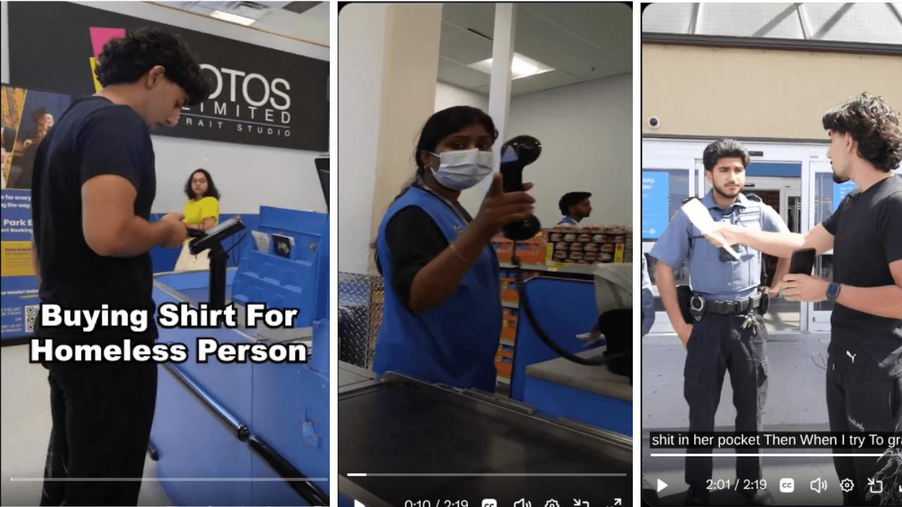 An X Video Has Gone Viral After a Walmart Cashier Refused to Give a Customer a Shirt He Paid For