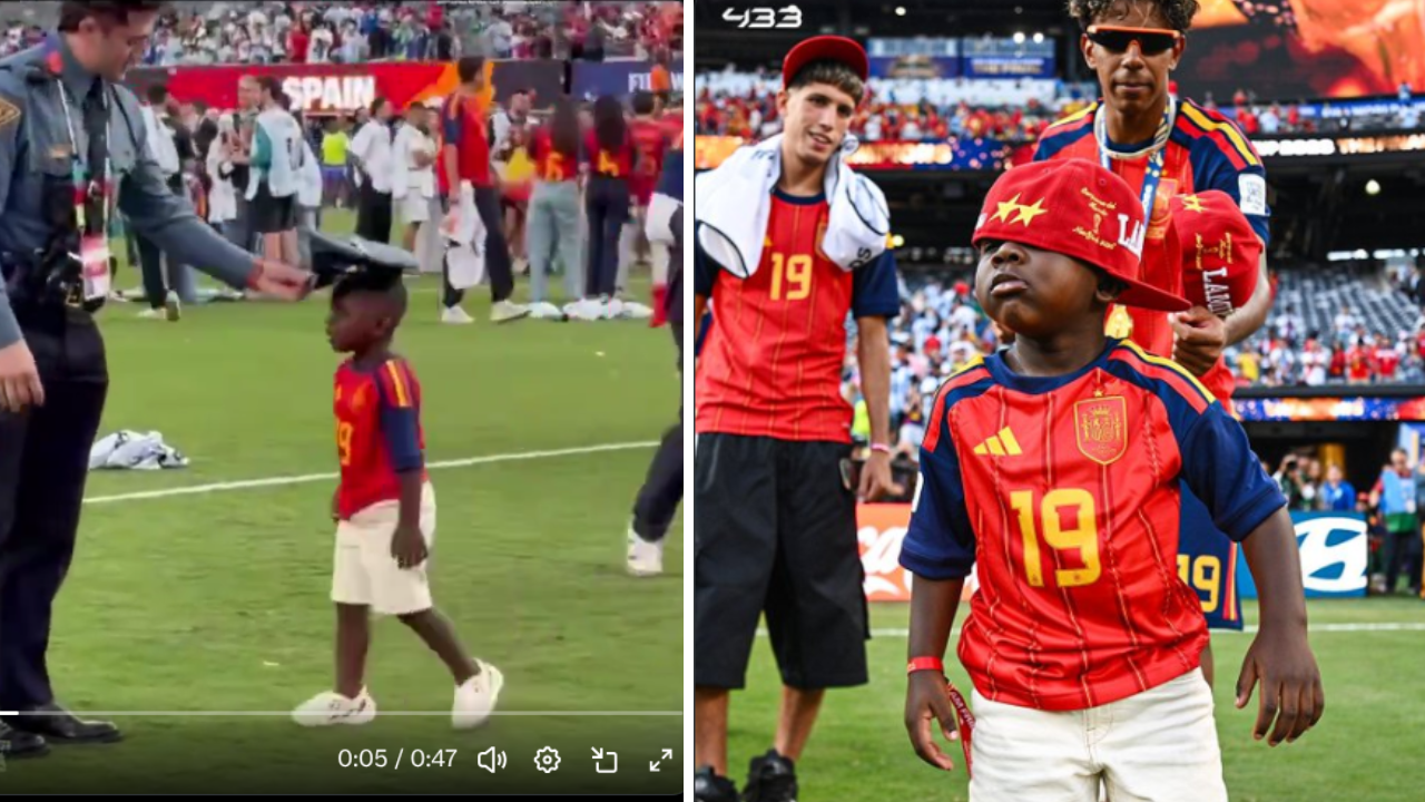Little Brother of Spanish Soccer Player, Lamine Yamal, Stole the Spotlight at the World Cup