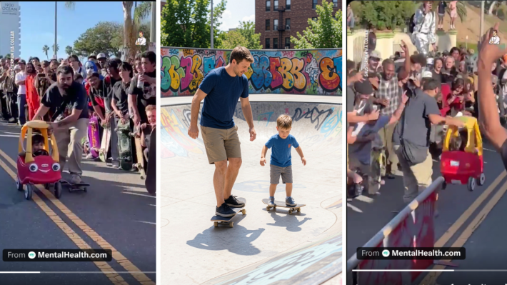 Video Shows Skater Dad Helping Toddler Nail a Boardslide: “This Is What Community Support Is About”