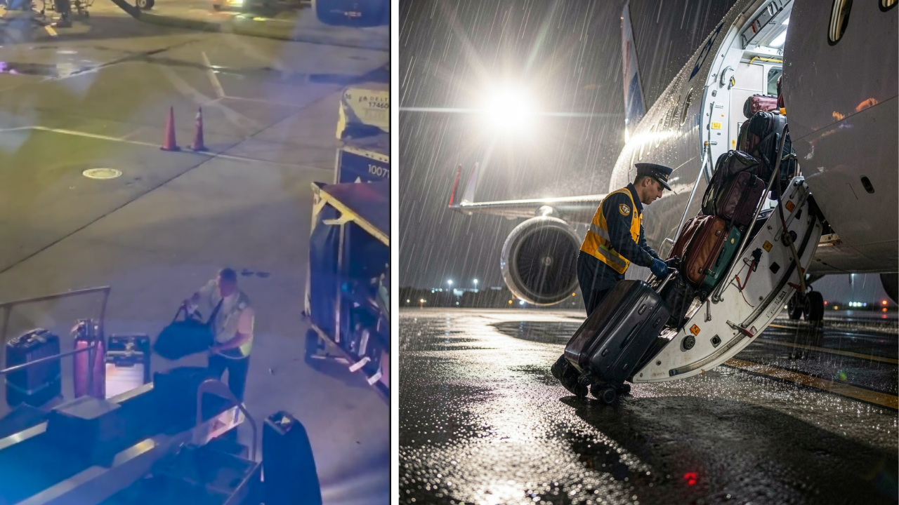 Delta Captain Gets Praised for Personally Loading Luggage Onto a Plane Due to Lack of Ground Workers