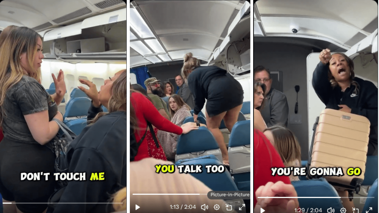 Entitled Passenger Thinks She Can Skip the Airplane Departure Line to Catch Another Flight