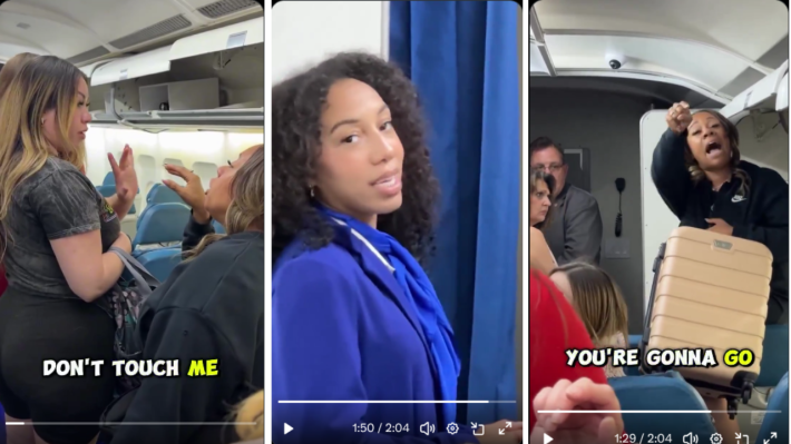 Entitled Passenger Thinks She Can Skip the Airplane Departure Line to Catch Another Flight