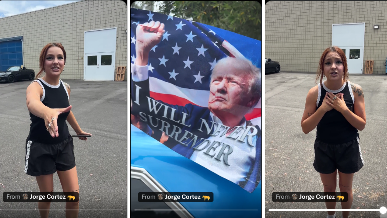 GM of M Special Brewing Company Asked a Man to Remove the U.S. Flag From His Car Because It's "Political"