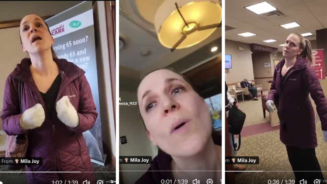 Leftist Employee Harasses a Patient for Wearing a MAGA Hat to Her Doctor's Appointment