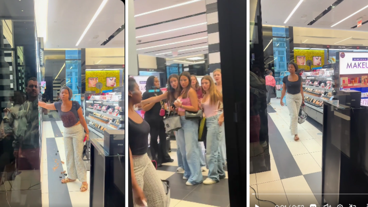 Woman Sparks Debate After Throwing Makeup Products Onto Store Floor in Manhattan — ‘What Triggered This?’