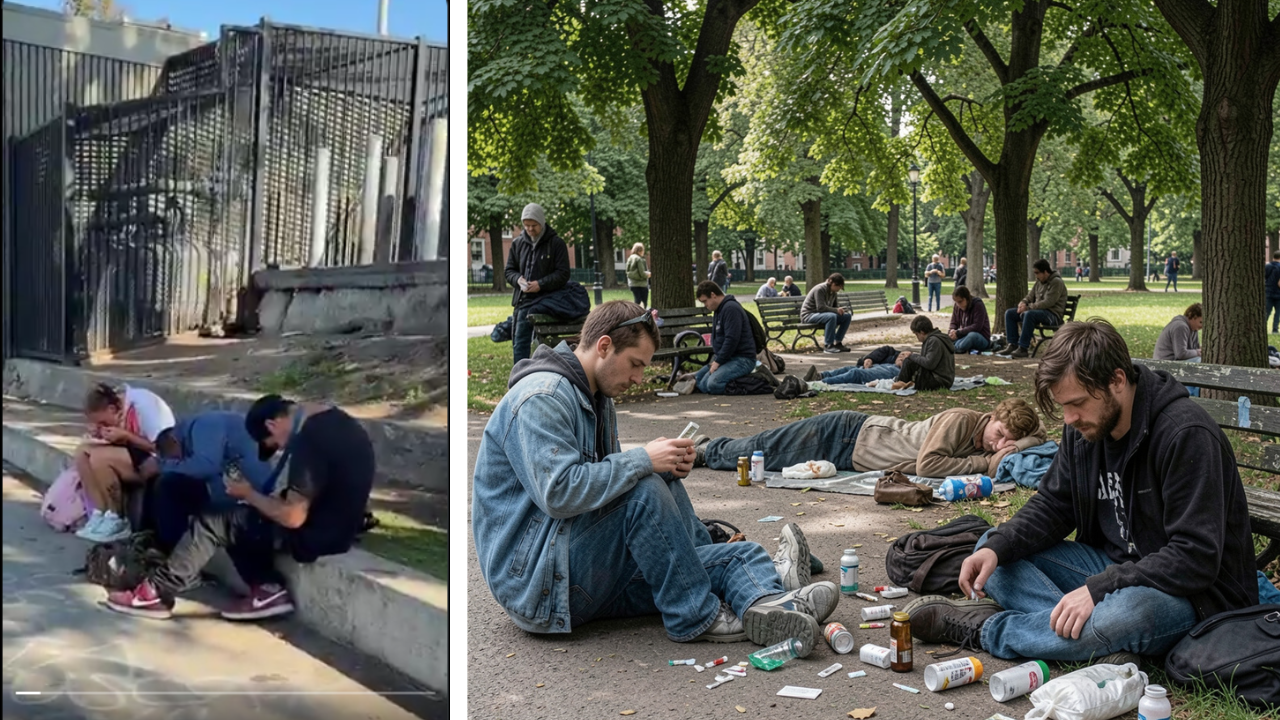 MacArthur Park Cleanup Was Short Lived As Drug Addicts Take Over Just Weeks After FIFA World Cup Makeover