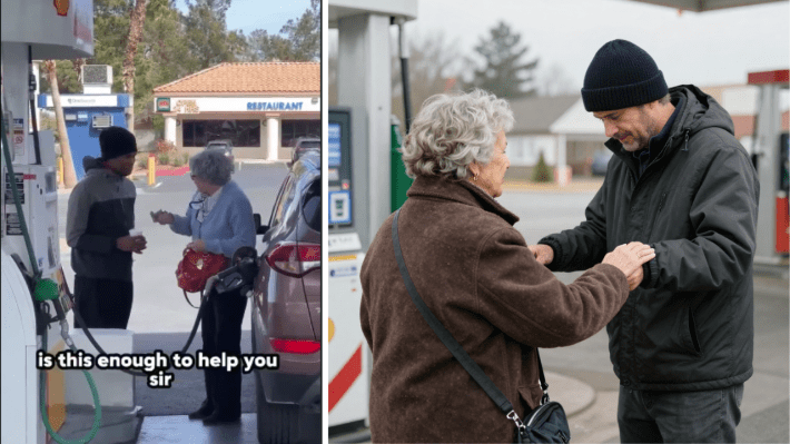 An Elderly Woman's Kindness is Repaid with $10,000 After Helping a Homeless Man