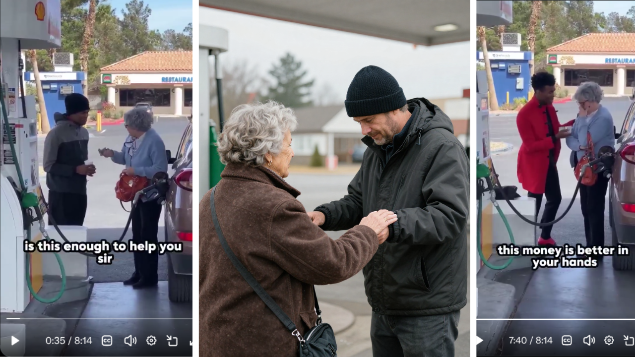 An Elderly Woman's Kindness is Repaid with $10,000 After Helping a Homeless Man
