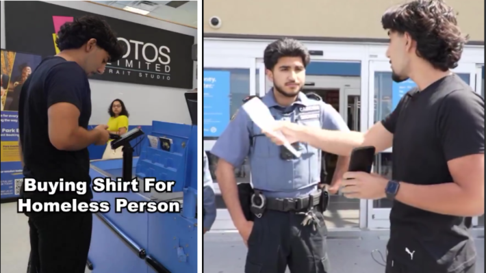 An X Video Has Gone Viral After a Walmart Cashier Refused to Give a Customer a Shirt He Paid For