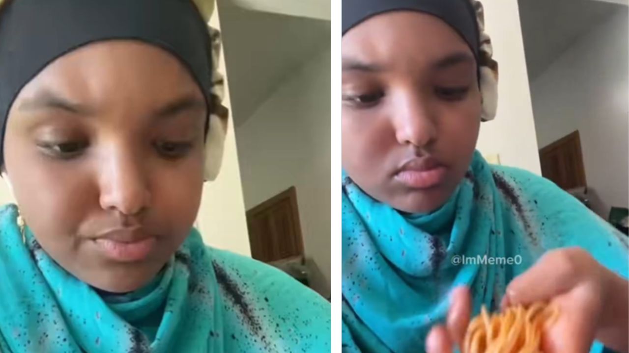 Woman Eats Spaghetti With Her Hands, Sparking Debate on X