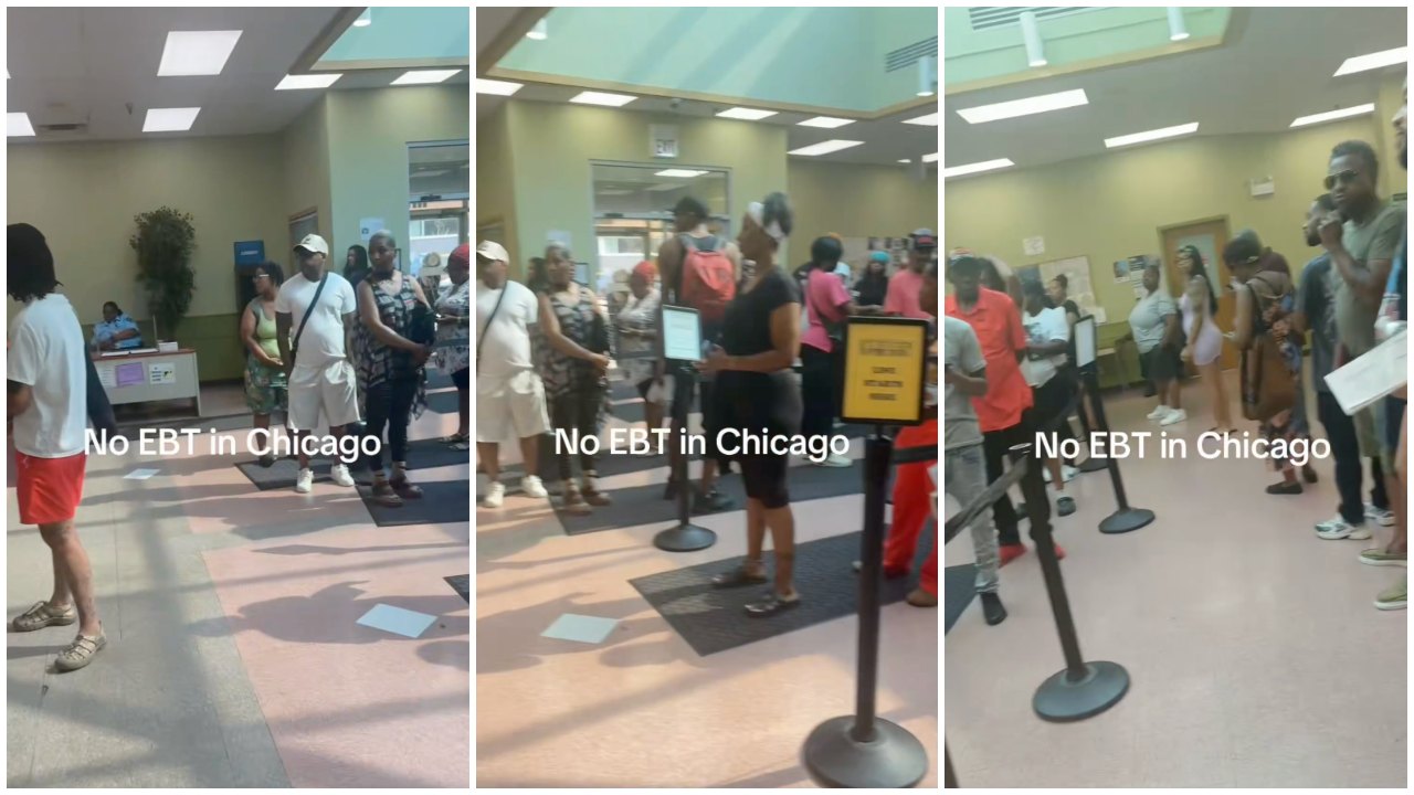 Alleged EBT Line With 'Able-Bodied' People Goes Viral