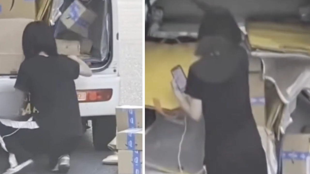 Amazon Worker Caught Throwing Packages in Van With Force