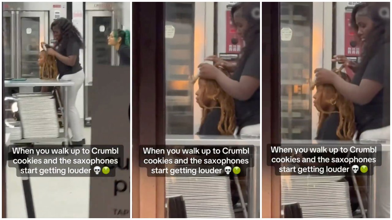 Crumbl Cookie Employees Allegedly Caught Styling Hair In Kitchen