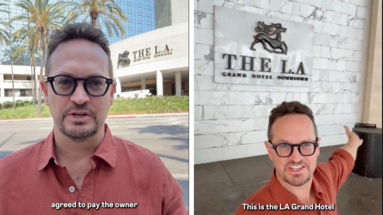 Los Angeles paid $100 million for homeless hotel.