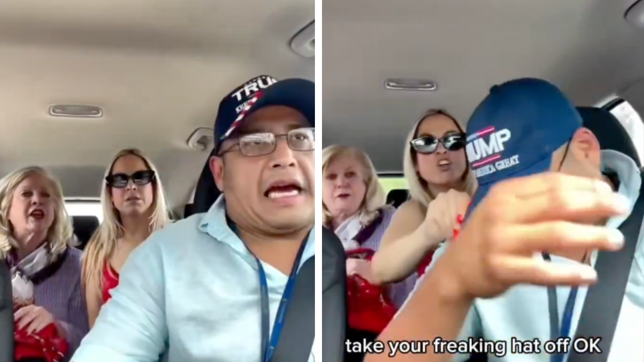 “Don’t Waste Your Breath, Mom” Women Upset by Uber Driver Wearing Trump Hat