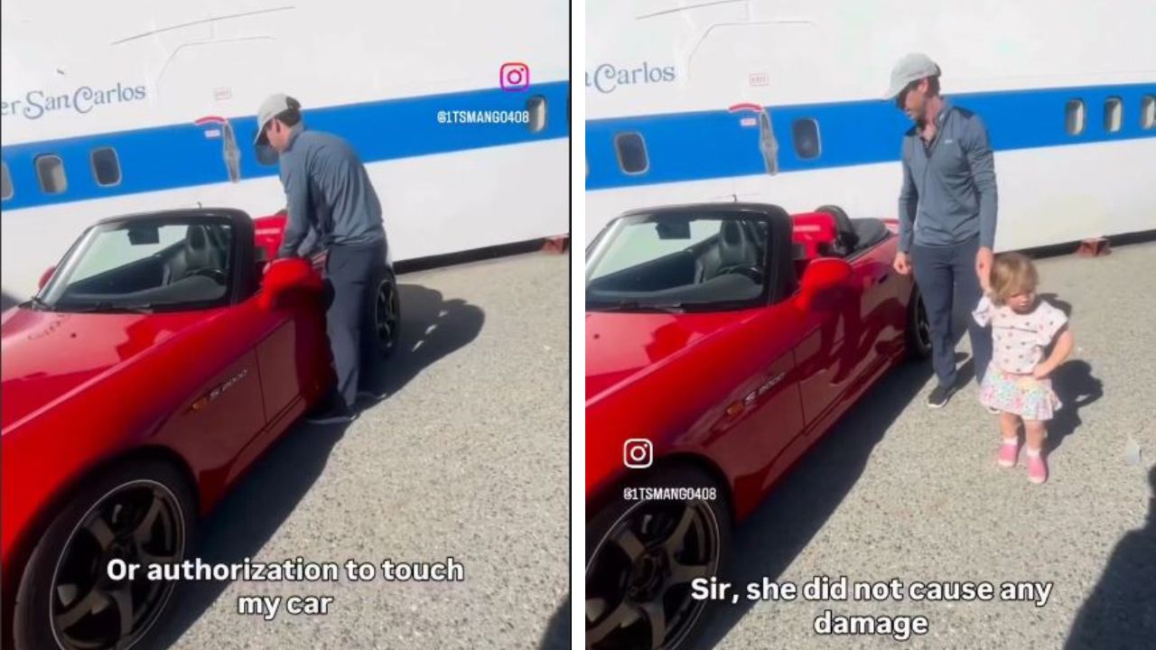 Honda owner asks toddler’s dad for compensation