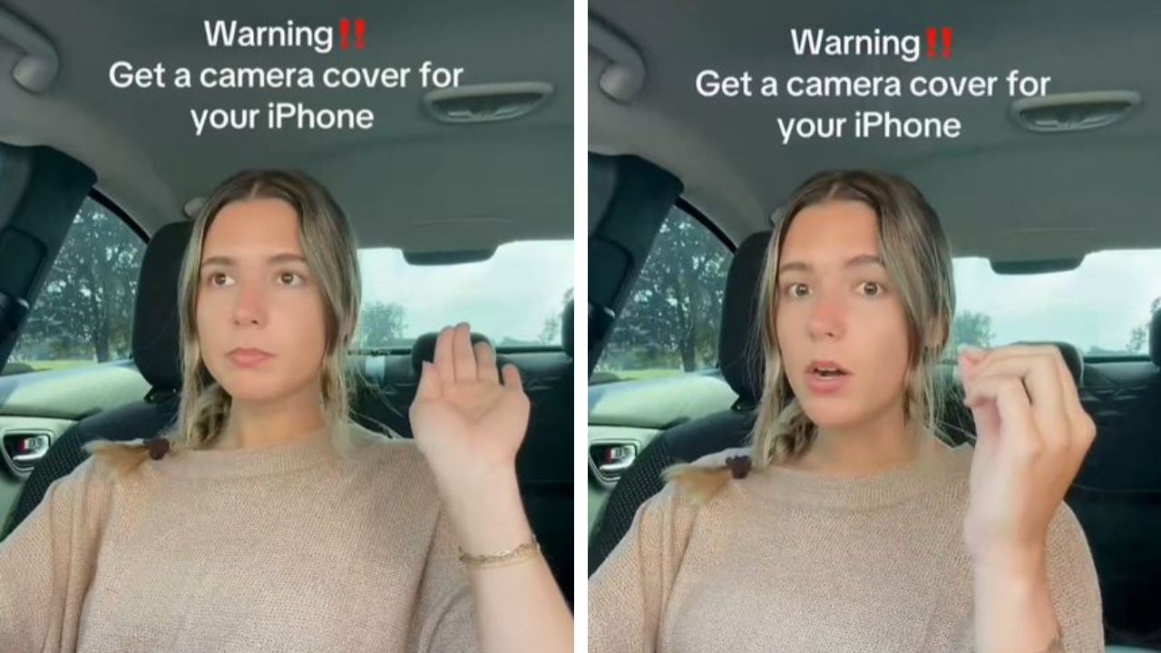 TikToker claims her iphone camera was hijacked