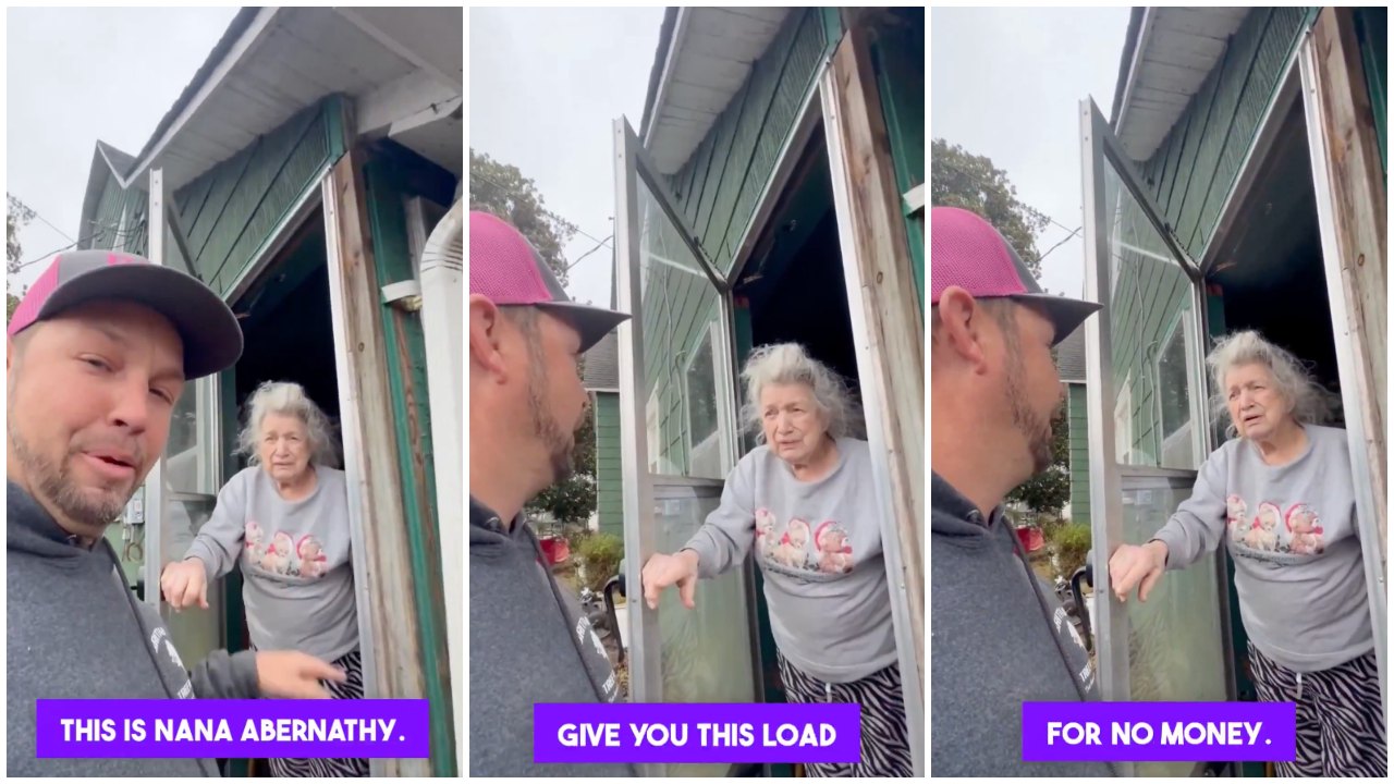 Man’s Viral Acts of Kindness for Elderly Widow Spark Debate