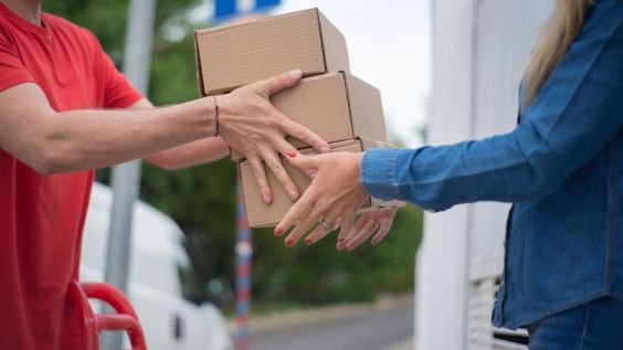 Delivery Woman Spots Something Inside a Home That No One Expected