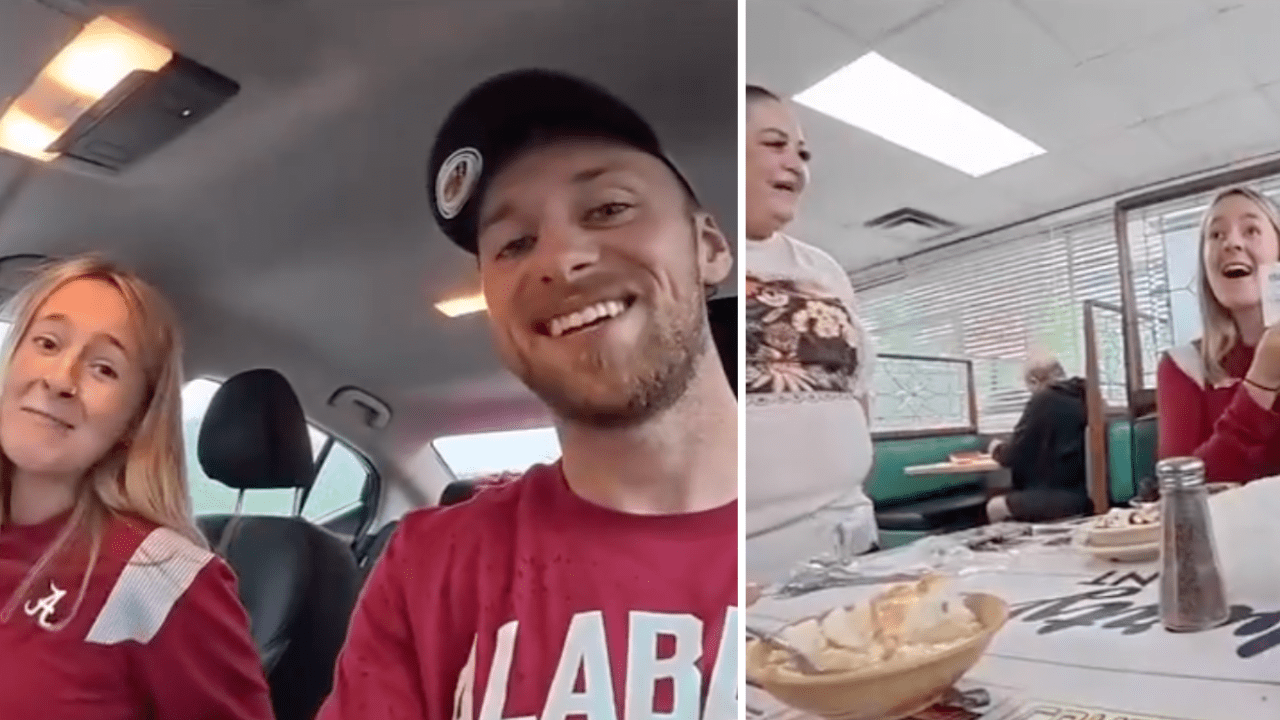 Irish Couple Left Speechless After Alabama Restaurant Owner Gives Them a Free Meal