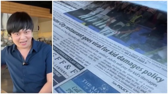 ‘We Are Not a Playground’: Restaurant Charges Parents for Damage Caused by Children