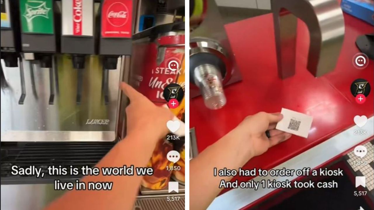 A QR check at Steak 'n Shake's soda is raising eyebrows.