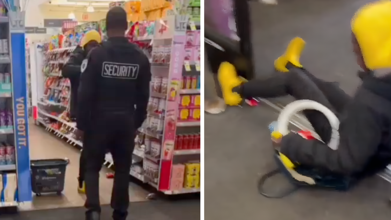 Security Guard Seen Beating up Shoplifter in Shocking Video