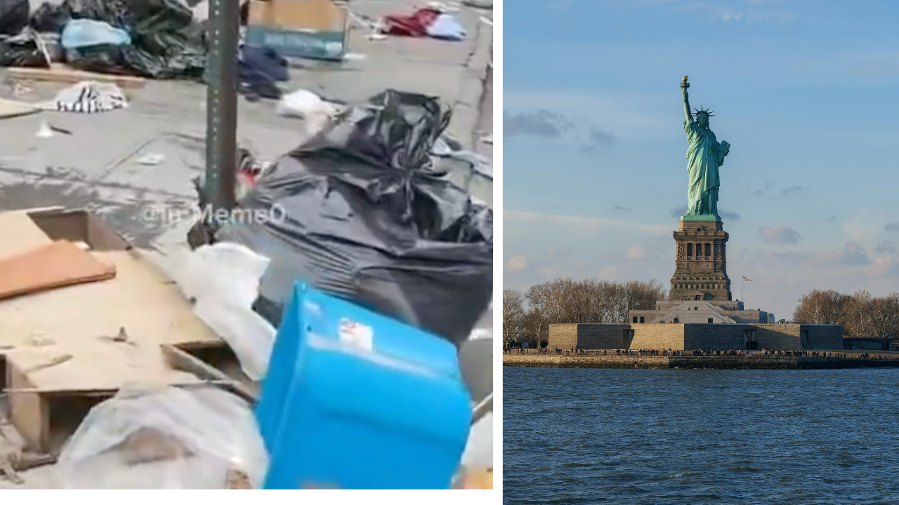 Video Shows Trashed Streets of New York City