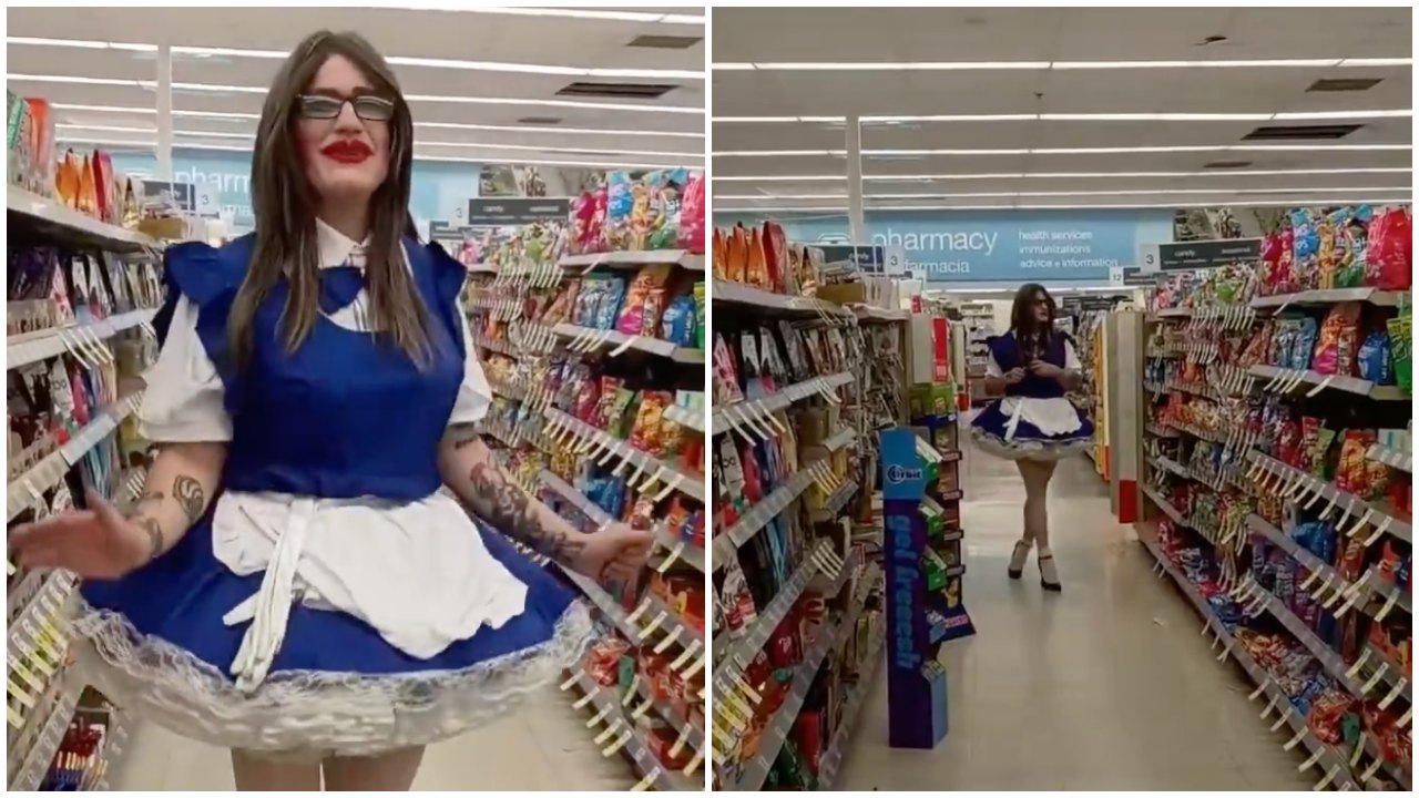 Video of Adult Dressed Like Little Girl Has People Outraged