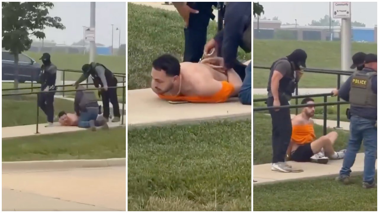 Viral Clip Allegedly Shows ‘Illegal Alien’ In Illinois Taken Down by ICE