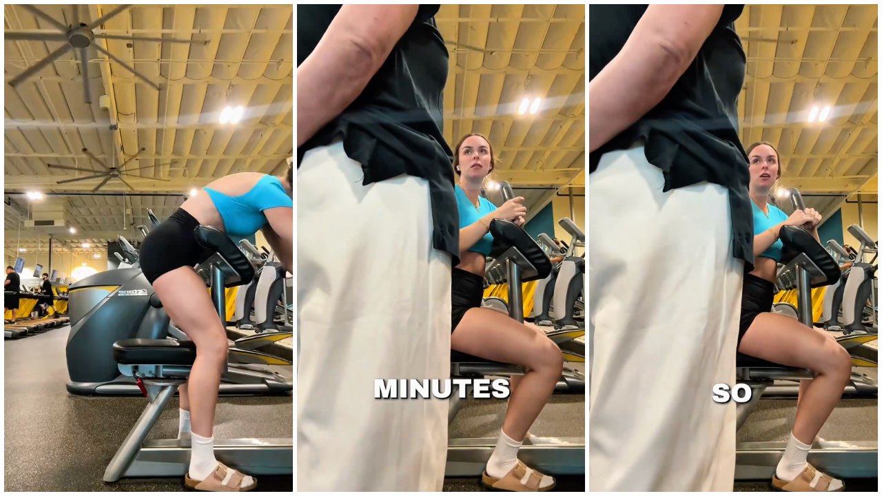 Woman Asks Gym-Goer To Get Off Machine Mid-Workout
