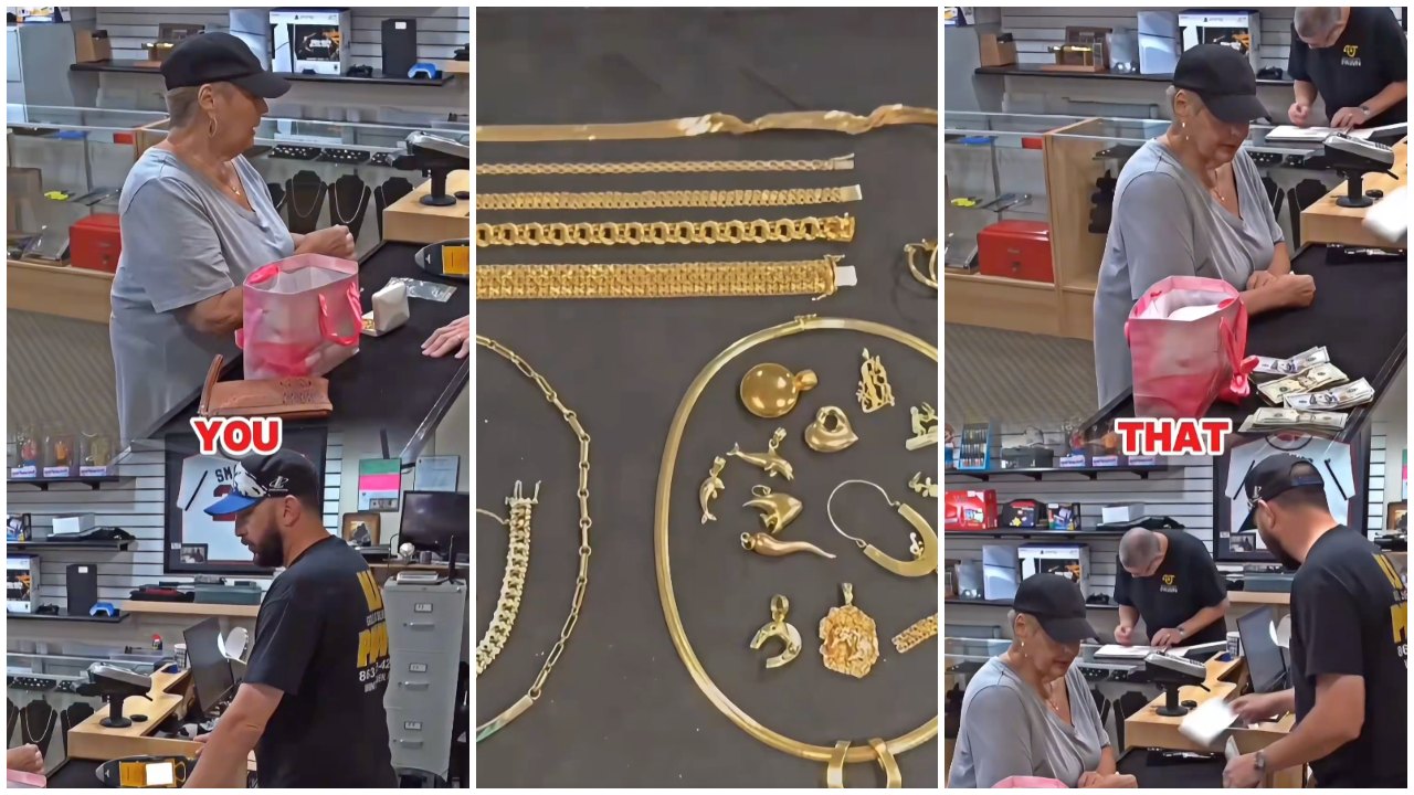 Woman Thinks She’s Pawning $400 of Gold, Leaves With $12,000 Instead