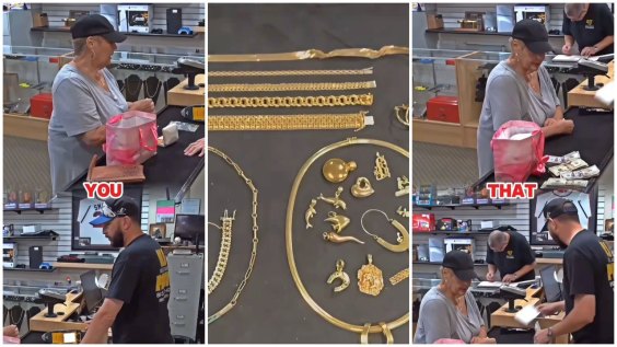 Woman Thinks Her Gold Is Worth $400, Learns It’s Valued at Nearly $12,000: “I Came at the Right Time”