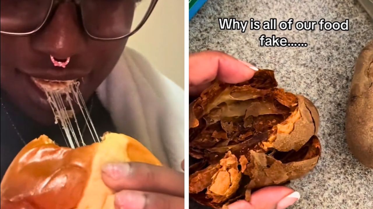 A compilation of unusual-looking foods has sparked debate over food quality and safety.