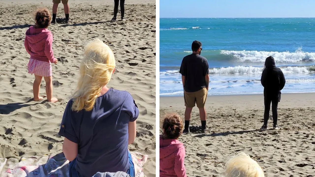 A family was relaxing at a beach and now has Reddit discussing personal space and etiquette.
