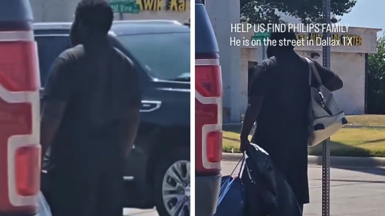 A post seeks help locating the family of a Nigerian man reportedly seen living on the streets of Dallas, Texas.
