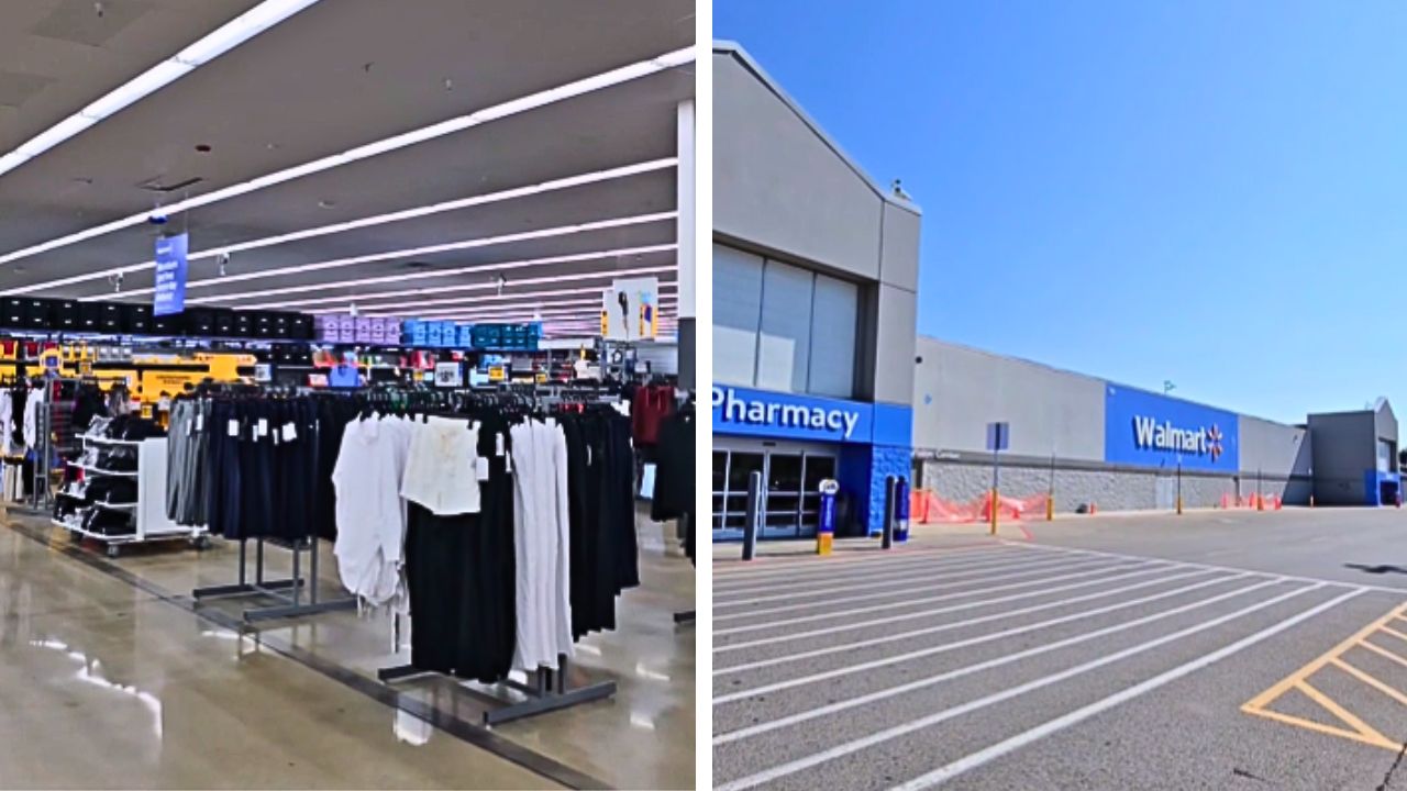 A video comparing Walmart stores has sparked debate over retail theft, security and race.