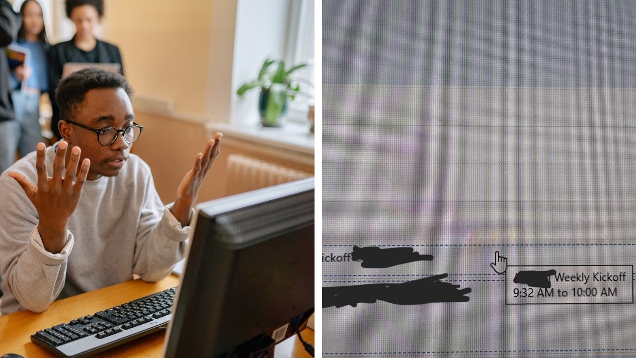 Boss moves up Monday morning meeting by 3 minutes and grilled the employee for being late by one minute.