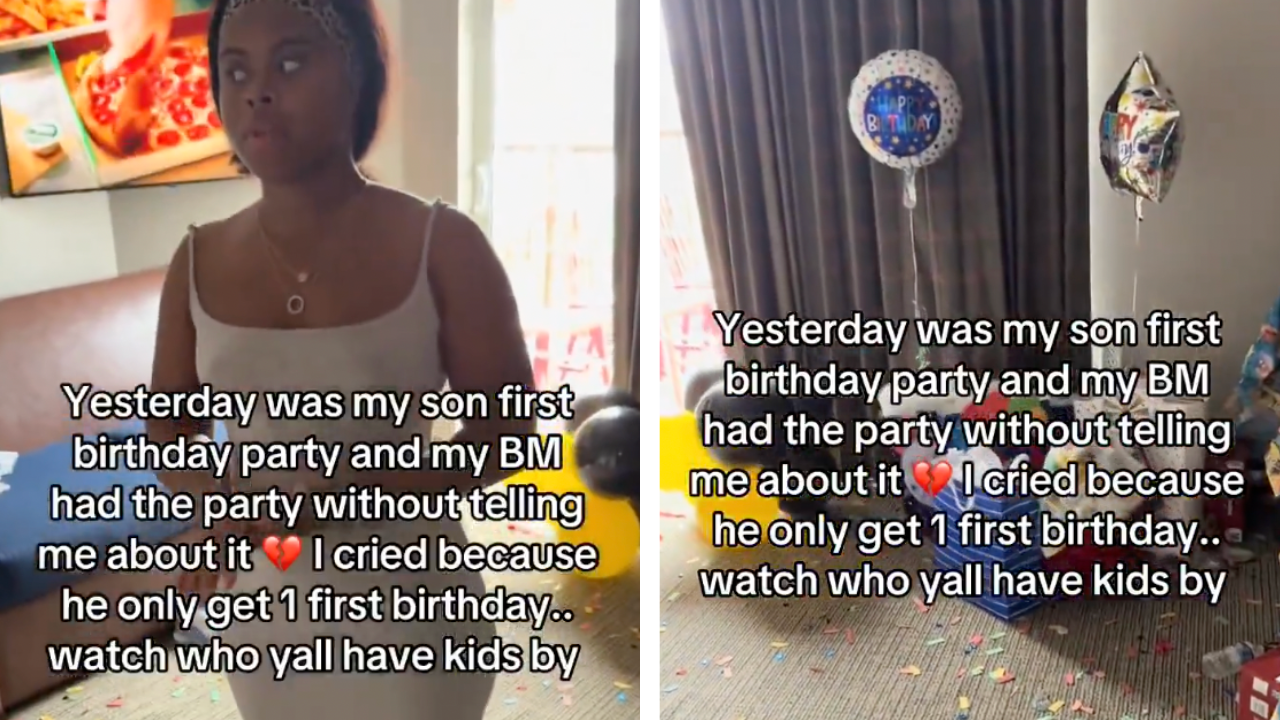 Mom Says Dad Didn't Pay His Share of Son's First Birthday