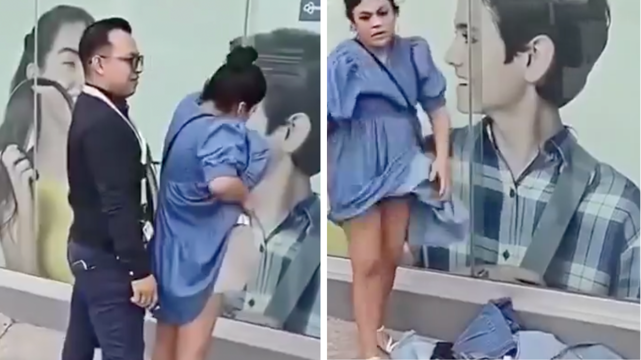 Woman Caught Hiding Jeans Under Her Clothes at Coppel Store