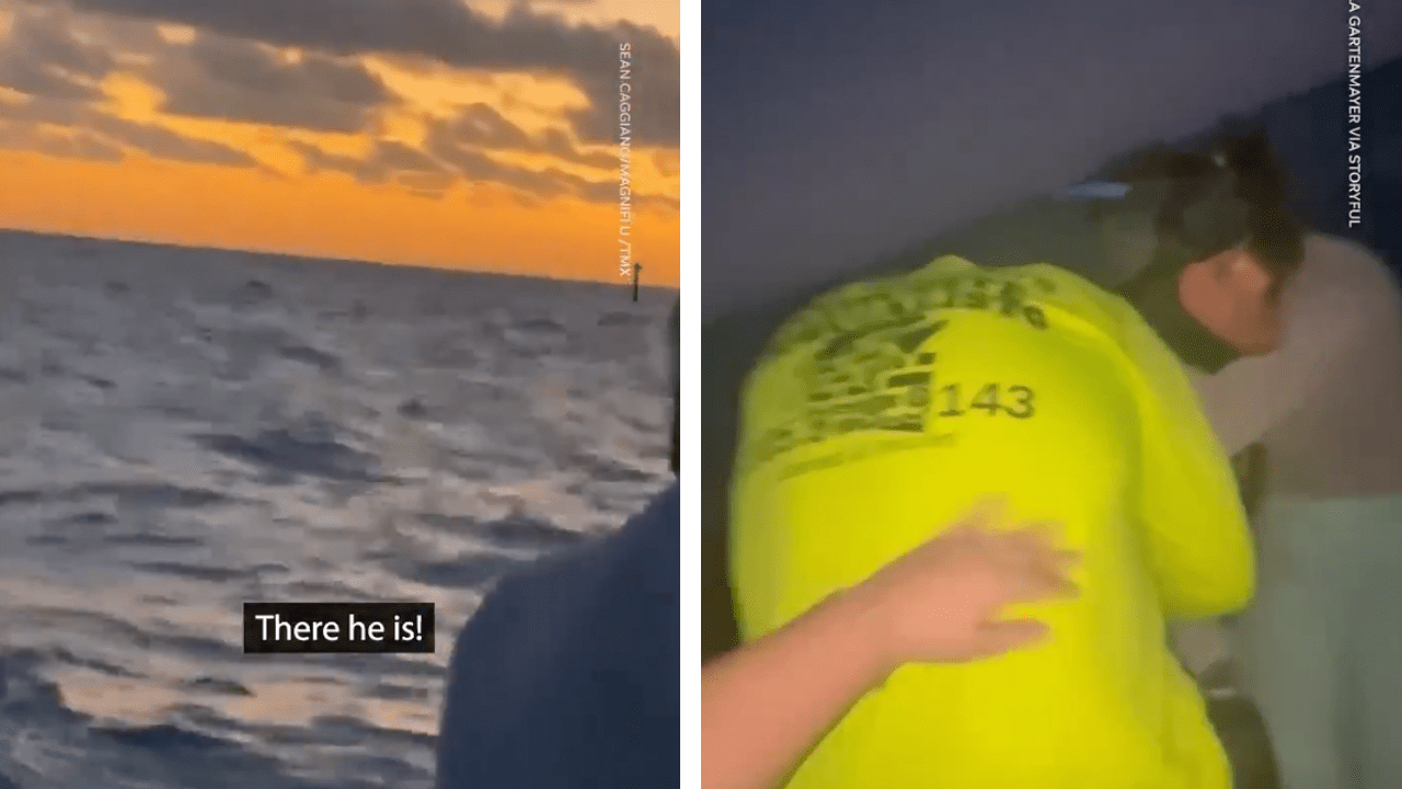 After Hours of Waiting, Family Takes Boat Out Themselves to Search for Missing Son and Finds Him