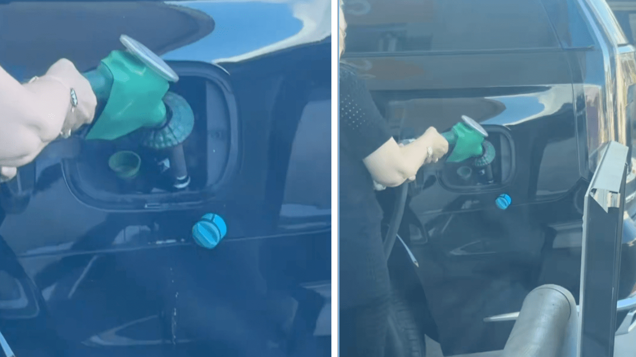 Woman’s Fueling Mistake Goes Viral After Diesel Overflows