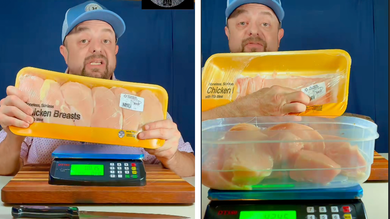 Viral Video Claims Walmart Chicken Is Underweight