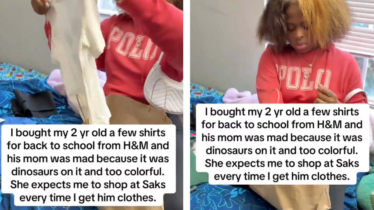 Dad Buys Discount H&M Clothes, Sparking Parenting Debate