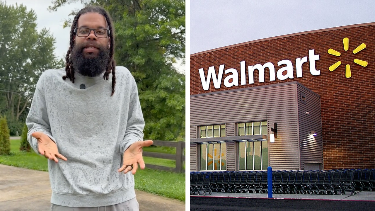Damon Darling apologized to Walmart after learning he was banned for life.