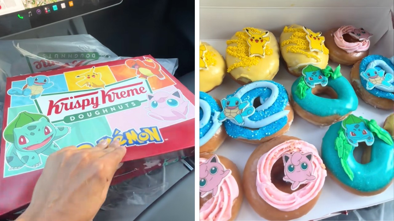 Krispy Kreme's 400 calorie Pokémon Donuts sparks divide on the internet.
