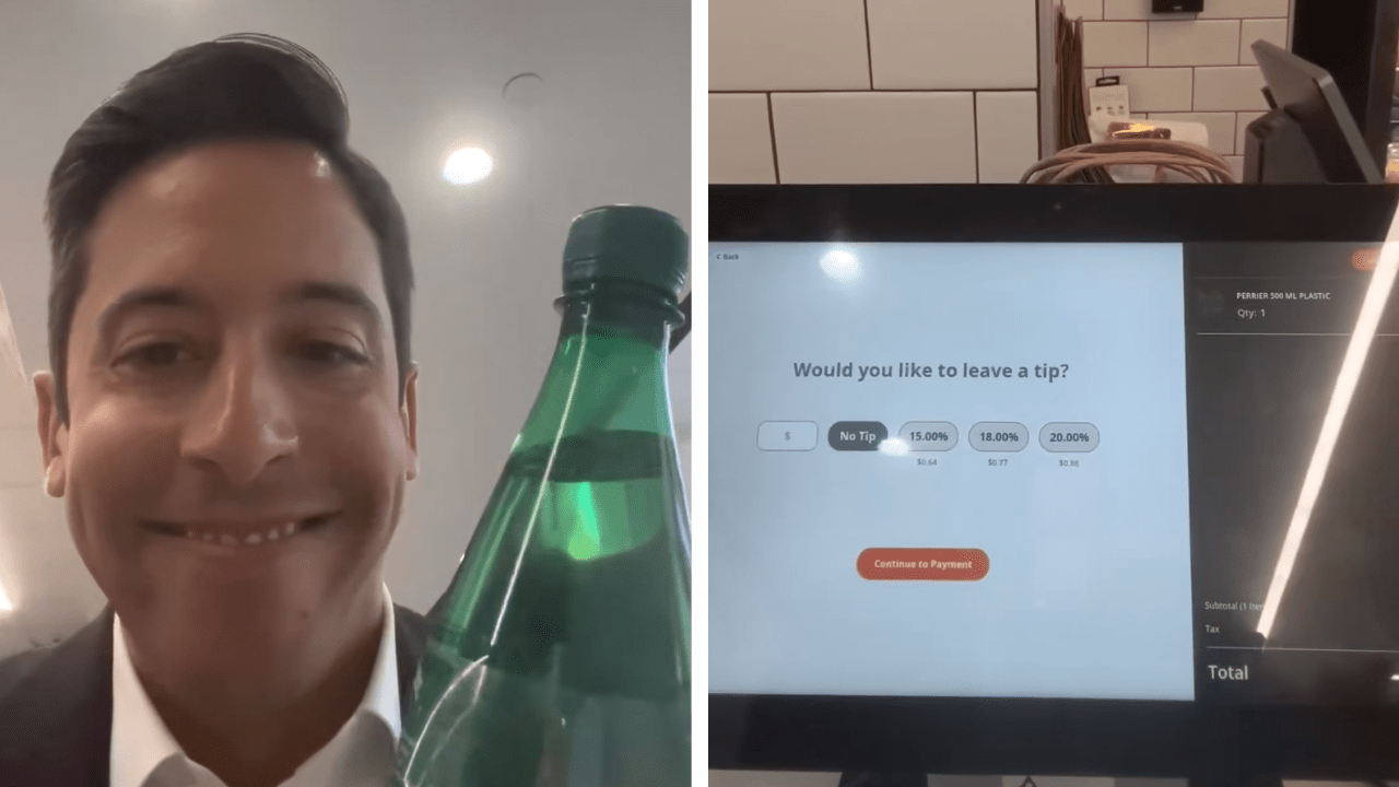 Michael Knowles' viral self-checkout video resurfaces on Reddit.